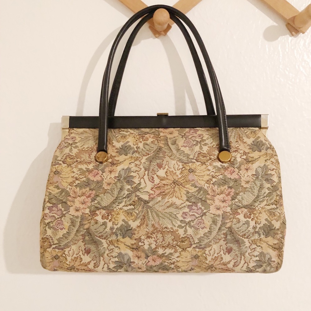 Vintage tapestry bag